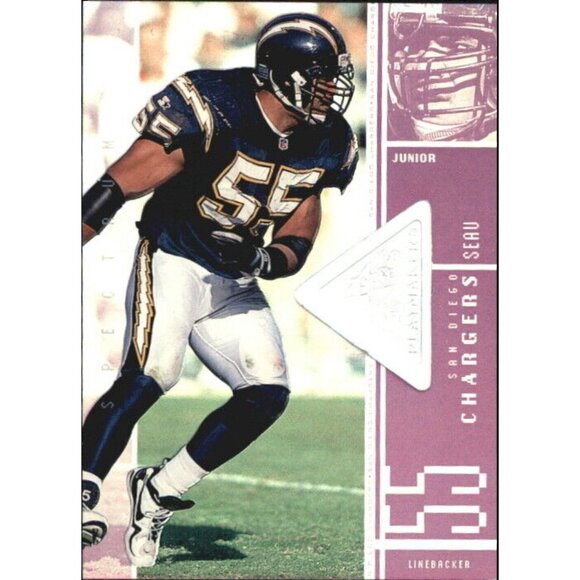 NFL Other - 1998 SPx Finite Spectrum #105 Junior Seau PM Card 1065/1375